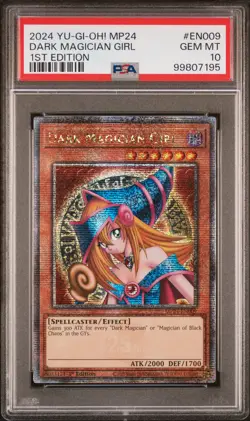 Dark Magician Girl Mp24-EN009 1st Edition QCR Yugioh PSA 10 *195 - Image 1