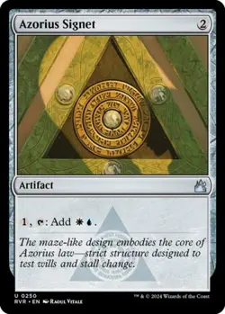 Azorius Signet - Near Mint MTG Ravnica Remastered - Image 1