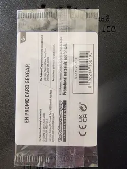 Sealed Pokemon Gengar GameStop Promo Card Stamped Stage 2 English 050/088 TCG - Image 2