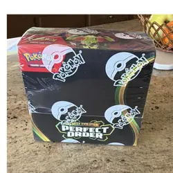 Pokemon Mega Evolution Perfect Order Booster Box English TCG Sealed - Image 1