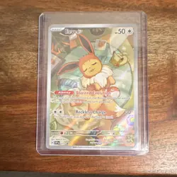 Pokemon Eevee Promo Holo SVP 173 Scarlet & Violet Prasmatic Evolution - Image 1