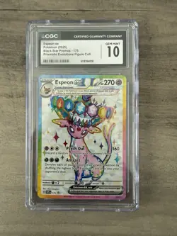 Pokemon Umbreon ex CGC 10 SVP176 Scarlet & Violet Promo Holo Rare 2025 - Image 1