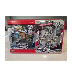 Pokemon Scarlet & Violet Black Bolt & White Flare Binder Poster Collection Box - Image 1