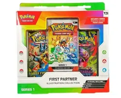 Pokemon TCG First Partner Illustration Collection: Series 1 - Sealed - Brand New - Image 1