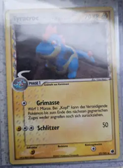 Pokemon Karten Set Tyracroc & Totodile Vintage Sammlung LP/Played - Image 4