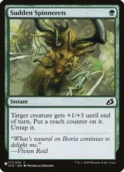 Sudden Spinnerets - Near Mint MTG The List - Image 1