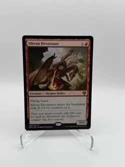 Shivan Devastator #143 (LP) Dominaria United DMU Magic MTG SHIPS FREE - Image 1