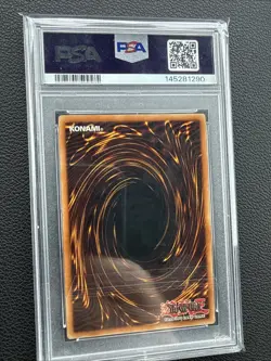 2003 YU-GI-OH! STARTER DECK: JOEY 1ST ED #001 RED-EYES B. DRAGON PSA 8 - Image 3