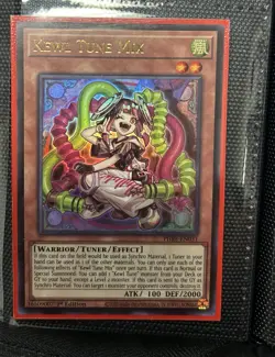 Yu-Gi-Oh! Kewl Tune Mix 1st Ed Phantom Rage Holo Warrior Tuner Wind PHRE-EN031 - Image 1