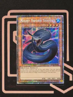 RA05-EN020 Night Sword Serpent Starlight Rare 1st Edition YuGiOh - Image 1