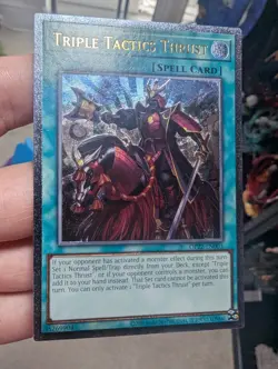 YuGiOh! Triple Tactics Thrust OP22-EN003 Ultimate Rare* - Image 2