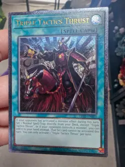 YuGiOh! Triple Tactics Thrust OP22-EN003 Ultimate Rare* - Image 3
