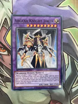 STP3-EN023 Arcana Knight Joker Common Unlimited Edition NM Yugioh Card - Image 1