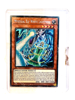 Mystical Elf White Lightning - LDS3-EN135 Secret Rare Limited Ed Sealed YuGiOh - Image 1