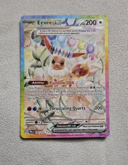 Eevee ex 167/131 Sv: (Prismatic Evolutions) Holo Pokemon TCG, NM. - Image 1