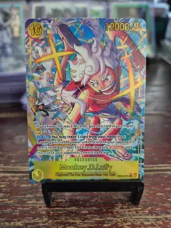 Monkey.D.Luffy EB04-061 Alternate Art Op15 Sec Adventure on Kamis Island MINT - Image 1