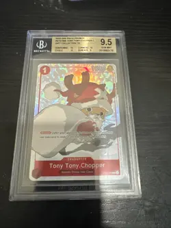 2022-23 ONE PIECE PROMOS GIFT COLLECTION 2023 TONY TONY CHOPPER P BGS 9.5 - Image 1