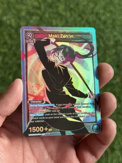 2023 Union Arena TCG - Jujutsu Kaisen UE03BT SR Maki Zen'in #JJK-1-050 - Image 3