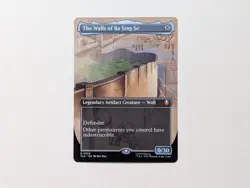 The Walls of Ba Sing Se Borderless Extended Art MTG Magic The Gathering - Image 1