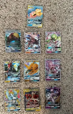 Pokemon Cards GX 10 pack - Image 1