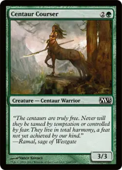 Centaur Courser - Medium Play MTG Magic 2013 Core Set - Image 1