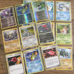 Pokemon Diamond And Pearl Vintage Bundle x38 Cards Mixed Conditions - Image 1