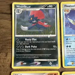 Pokemon Diamond And Pearl Vintage Bundle x38 Cards Mixed Conditions - Image 5