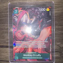 OP02-041 Monkey D Luffy One Piece Card Game ccg - Alt Art - Image 1