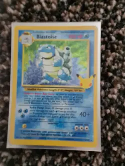 Blastoise 2/102 Celebrations Pokemon TCG - Holo Rare Card - Pack Fresh - Image 1