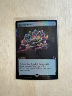 MTG Jeweled Lotus - Foil Extended Art - Commander Legends - NM - Image 1