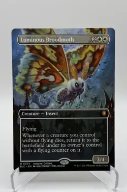 MTG Luminous Broodmoth (Borderless) #74 - Commander: Bloomburrow - Image 1