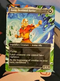 MTG Aang, At The Crossroads (Borderless) x1 Near Mint from Avatar - Image 2