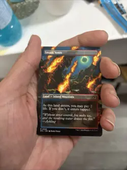 Steam Vents (Borderless) Lorwyn Eclipsed Regular MTG 0348 - Image 1