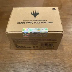 MTG Secret Lair Commander Deck Heads I Win, Tails You Lose Magic The Gathering - Image 1