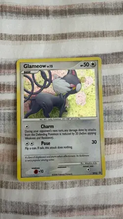 Glameow DP23 Diamond & Pearl Promo Holo Pokemon TCG - Image 1