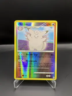 Clefable 22/130 Reverse Holo Rare Diamond & Pearl Base Pokemon Card LP/NM - Image 2
