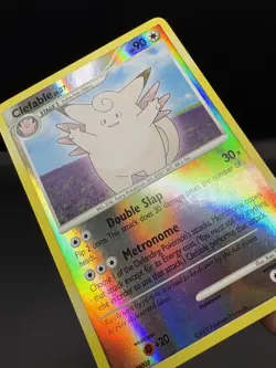 Clefable 22/130 Reverse Holo Rare Diamond & Pearl Base Pokemon Card LP/NM - Image 5