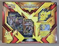 Pokemon 1x Pikachu Sidekick Collection Box- Keychain Promo Burning Shadows 820650803352 - Image 1