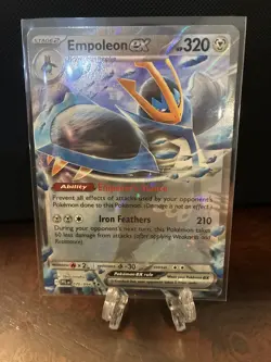 Empoleon ex 070/094 Me02: Phantasmal Flames Holo Pokemon NM - Image 1