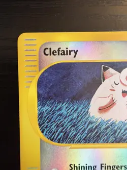 2002 Pokemon TCG Expedition Clefairy 101/165 Reverse Holo NM - Image 3