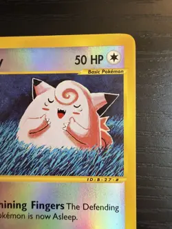 2002 Pokemon TCG Expedition Clefairy 101/165 Reverse Holo NM - Image 4