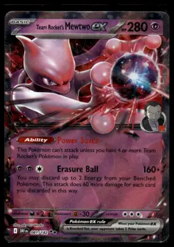 Mewtwo ex 081/182 Pokemon Double Rare TCG Near Mint - Image 1