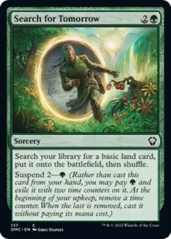 Search for Tomorrow - Light Play MTG Commander: Dominaria United - Image 1
