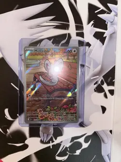 Pokemon TCG - Minccino - 152/086 - Illustration Rare - SV: Black Bolt - Image 1