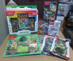 POKEMON 1ST PARTNER + (2) ASCENDED 2-PACK + PERFECT + PRISMATIC + PALDEAN BUNDLE - Image 1