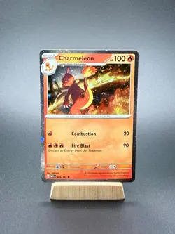 Charmeleon 005/165 151 Cosmos Holo NM Pokemon (Head Swirl) - Image 1