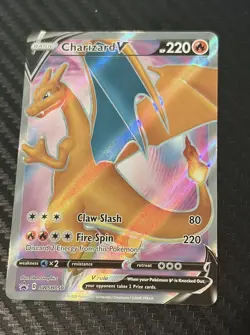 Charizard V SWSH050 Holo Promo Sword & Shield Promo Pokemon - Image 1