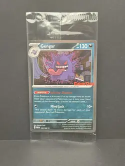 Pokemon TCG Gengar GameStop Promo 2026 Sealed Near Mint - Image 1