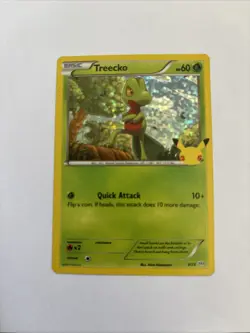 Treecko - 3/25 - Pokemon McDonald's 25th Anniversary Holo 2021 NM - Image 1