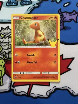 Charmander x1 Pokemon TCG Holo Promo McDonald’s Collection 2021 #9/25 - Image 1
